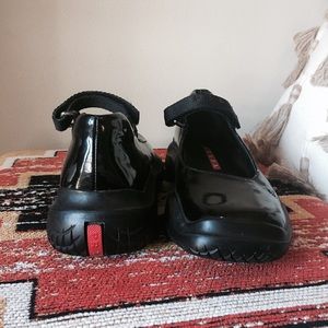 PRADA SANDALS BLACK SUPER RAD!